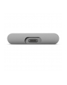 LACIE Portable SSD USB-C 500GB external portable SSD inc rescue service Moon Silver - nr 15