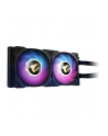 GIGABYTE AORUS WATERFORCE X 240 All-in-one Liquid Cooler with Circular LCD Display RGB Fusion 2.0 Triple 120mm ARGB - nr 64