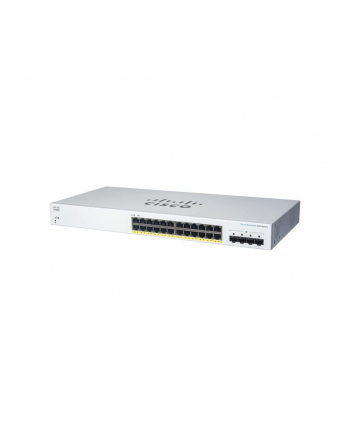 CISCO Business Switching CBS220 Smart 24-port Gigabit Full PoE 382W 4x1G SFP uplink