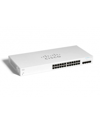 CISCO Business Switching CBS220 Smart 24-port Gigabit 4x10G SFP+ uplink