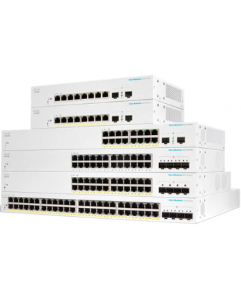 CISCO Business Switching CBS220 Smart 48-port Gigabit PoE 382W 4x10G SFP+ uplink