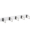 DIGITUS DN-97666 1U cable management panel 5xsteel rings 40x75mm grey RAL 7035 - nr 6