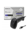 qoltec Laserowy czytnik kodów kreskowych 1D | CCD | USB | Czarny - nr 17