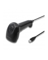 qoltec Laserowy czytnik kodów kreskowych 1D | CCD | USB | Czarny - nr 19