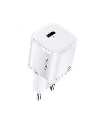 usams Ładowarka sieciowa 20W 1xUSB-C T36 PD3.0 Fast Charging Only Head Biała