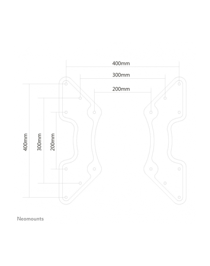 neomounts by newstar Płyta adaptująca VESA do LCD FPMA-VESA440 główny