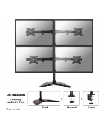 neomounts by newstar Uchwyt biurkowy NM-D335D4 BLACK nr 2
