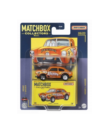 MATCHBOX Samochód kolekcjonerski premium mix GBJ48 p8 MATTEL nr 1