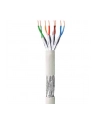 TECHLY Skrętka S/FTP PIMF Cat6 drut 305m Box CCA szara - nr 10