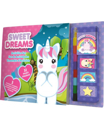 Zestaw kreatywny z pieczątkami Sweet Dreams KL10879 Kids Euroswan