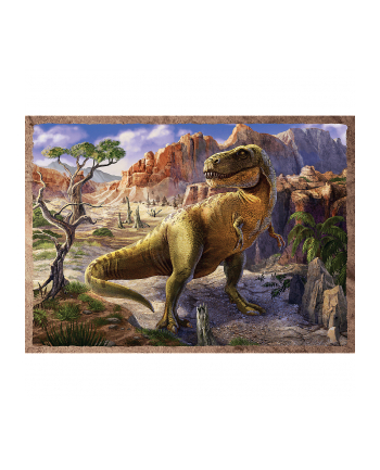 Puzzle 4w1 Ciekawe dinozaury 34383 Trefl nr 2
