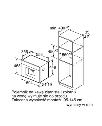 siemens Ekspres do zabudowy CT636LES1