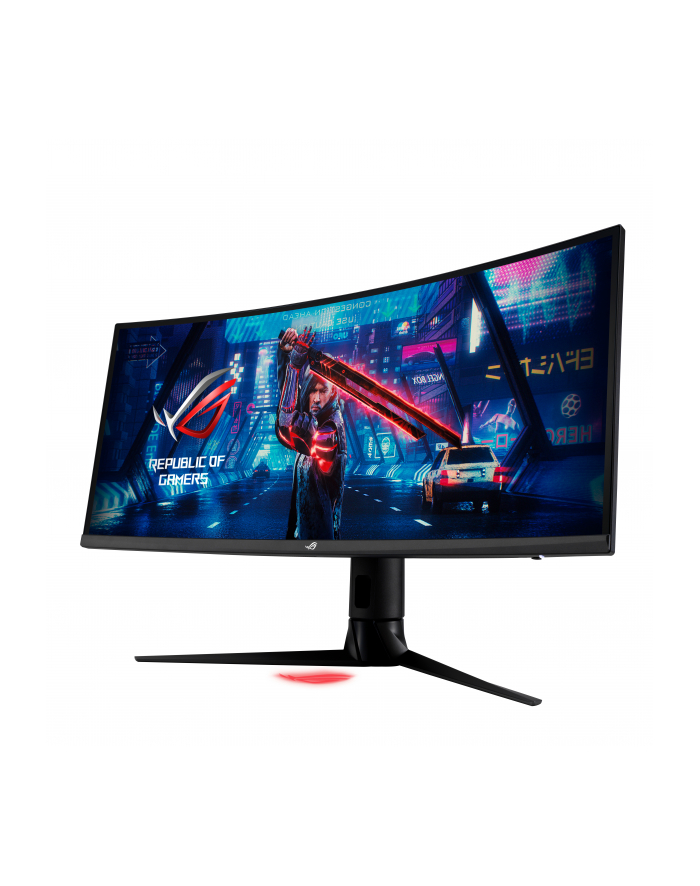 ASUS ROG Strix XG349C Gaming 34inch UWQHD IPS WLED Curved 1900R 180Hz 400cd/m2 1ms 1000:1 HDMI DP USB Type C 2xUSB 3.0 2x2W Speaker główny