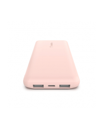 belkin PowerBank 10 000mAh USB A i C 15W różowe złoto