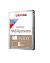 toshiba europe TOSHIBA N300 NAS Hard Drive 8TB SATA 3.5inch 7200rpm 256MB Bulk - nr 32
