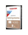 toshiba europe TOSHIBA N300 NAS Hard Drive 8TB SATA 3.5inch 7200rpm 256MB Bulk - nr 33
