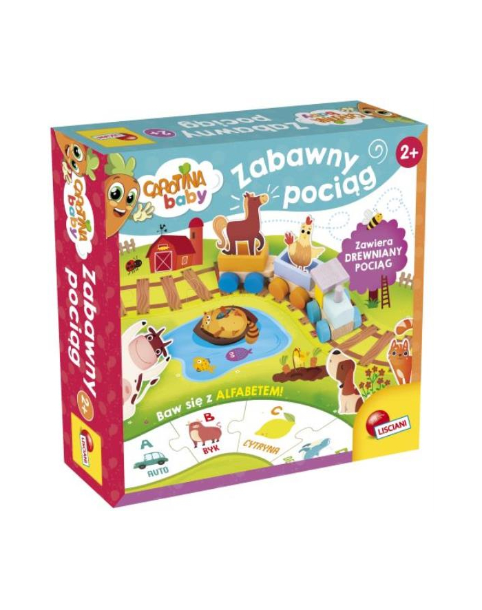 lisciani giochi Carotina Baby dziecięcy pociąg 84005 LISCIANI główny