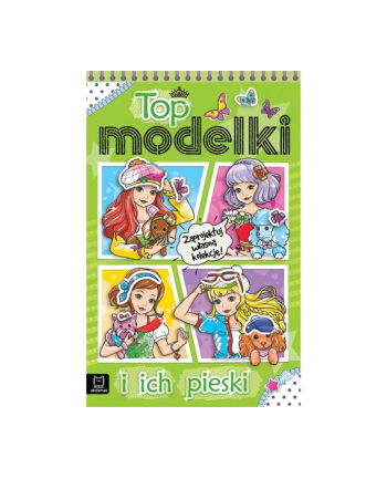 aksjomat Książeczka Top modelki i ich pieski