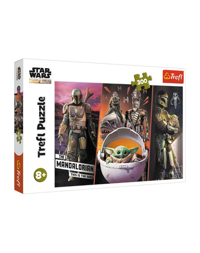 Puzzle 300el Tajemniczy Baby Yoda. Star Wars The Mandalorian 23002 Trefl główny