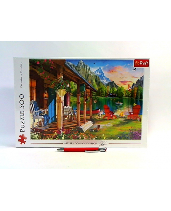 Puzzle 500el Domek w górach 37408 Trefl