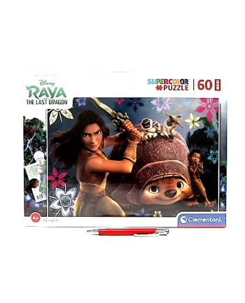 Clementoni Puzzle 60el Maxi Raya i ostani smok 26459