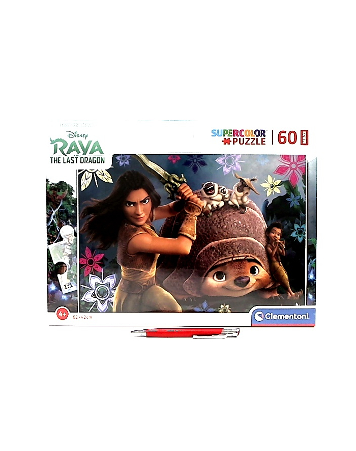 Clementoni Puzzle 60el Maxi Raya i ostani smok 26459 główny