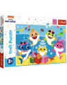 Puzzle 24el Maxi Wesołe Baby Shark 14337 Trefl - nr 1