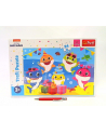 Puzzle 24el Maxi Wesołe Baby Shark 14337 Trefl - nr 2