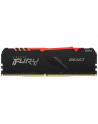 kingston Pamięć DDR4 Fury Beast RGB 16GB(2*8GB)/3000 CL15 - nr 26