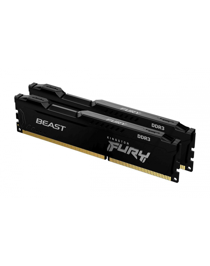 KINGSTON 16GB 1600MHz DDR3 CL10 DIMM Kit of 2 FURY Beast Black główny