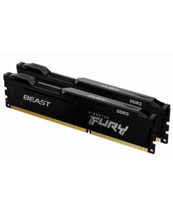 KINGSTON 16GB 1866MHz DDR3 CL10 DIMM Kit of 2 FURY Beast Black