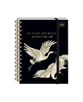 Organizer na spirali A5 224 Bujo Bullet Jurnal Ptaki INTERDRUK