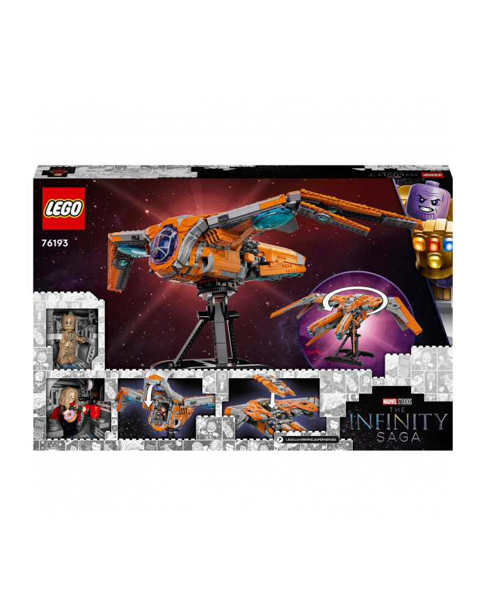 LEGO 76193 SUPER HEROES Statek Strażników Marvel p3 główny