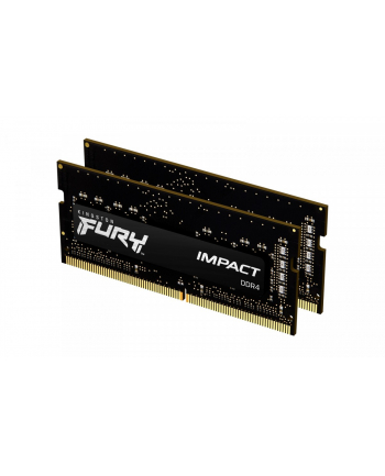 kingston Pamięć DDR4 Fury Impact SODIMM 32GB(2*16GB)/2666 CL15 1Gx8