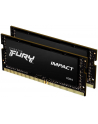 kingston Pamięć DDR4 Fury Impact SODIMM 32GB(2*16GB)/2666 CL15 1Gx8 - nr 23