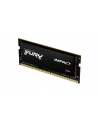 kingston Pamięć DDR4 Fury Impact SODIMM  32GB(1*32GB)/3200 CL20 - nr 58