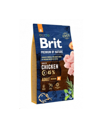 Brit Premium By Nature Adult M 8kg