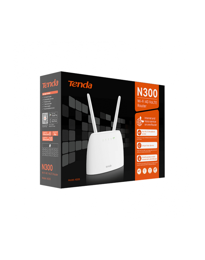 Router Wi-Fi 3G 4G  VoLTE N300 Tenda 4G06 główny