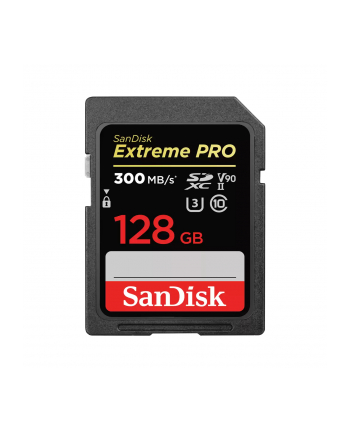 SANDISK EXTREME PRO SDXC 128GB - 300MB/s V90 UHS-II