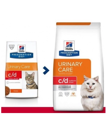 HILL'S Feline c/d Urinary Stress 8kg nr 2