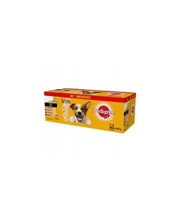Karma PEDIGREE Adult z mięsem i warzywami 100gx40 nr 2