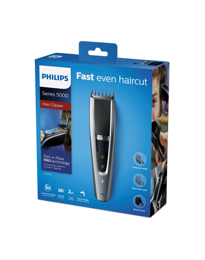 Maszynka do strzyżenia Philips HC5630/15 (kolor szary) główny