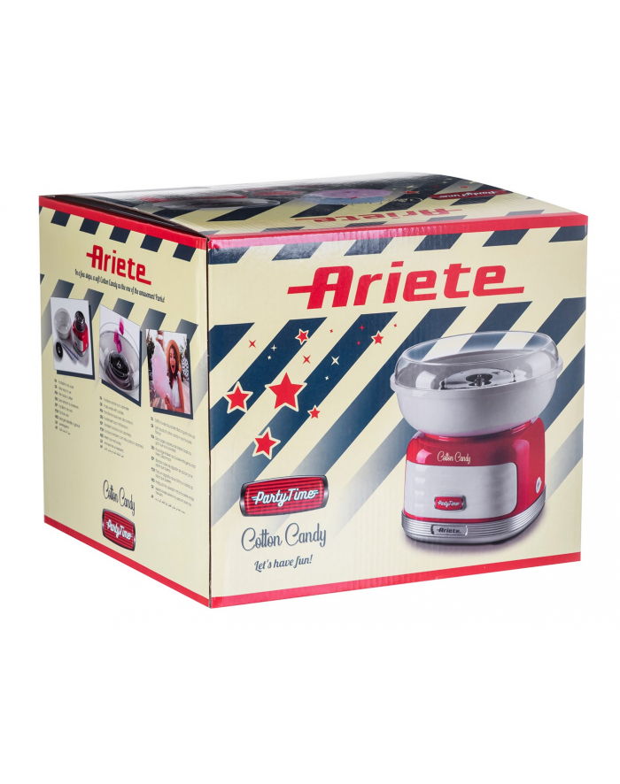 Urządze do waty cukrowej 450W 2973/00 czerwo Ariete główny
