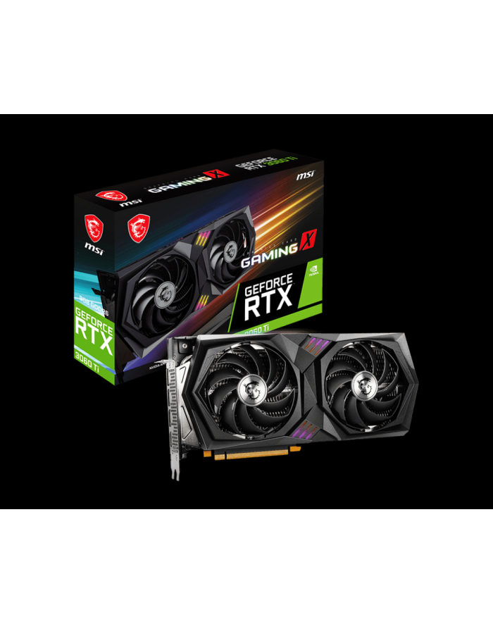 Karta VGA MSI GeForce RTX 3060 Ti GAMING X 8G LHR 8GB GDDR6 256bit HDMI+3xDP PCIe4.0 główny