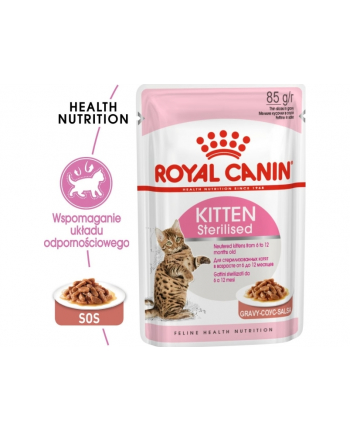 Karma ROYAL CANIN FHN Kitten Sterilised 12x85g