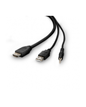Belkin F1DN1CCBL-HH10t (TAA HDMI to HDMI High Retention KVM Combo Cable  3m)