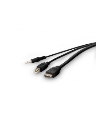 Belkin F1DN1CCBL-HH6t (TAA HDMI to HDMI High Retention KVM Combo Cable  18m)