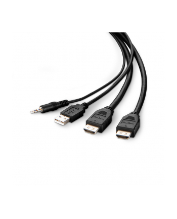 Belkin F1DN2CCBL-HH6t (TAA Dual-Head HDMI to HDMI High Retention KVM Combo Cable  18m)