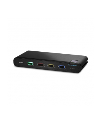 Belkin F1DN104KVM-UN-4 (4-Port Single Head DP/HDMI to DP/HDMI Video Secure Desktop KVM Switch PP40)