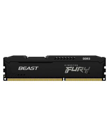 KINGSTON 8GB 1866MHz DDR3 CL10 DIMM (Kit of 2) FURY Beast Black KF318C10BBK2/8